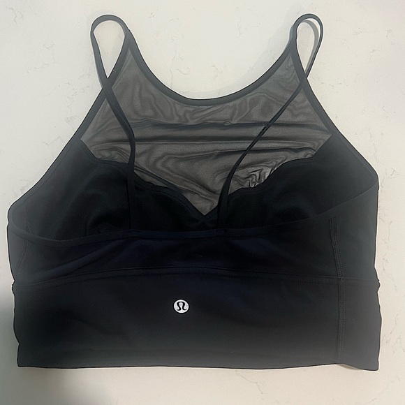 Mesh High Neck lululemon bra top - Picture 2 of 2